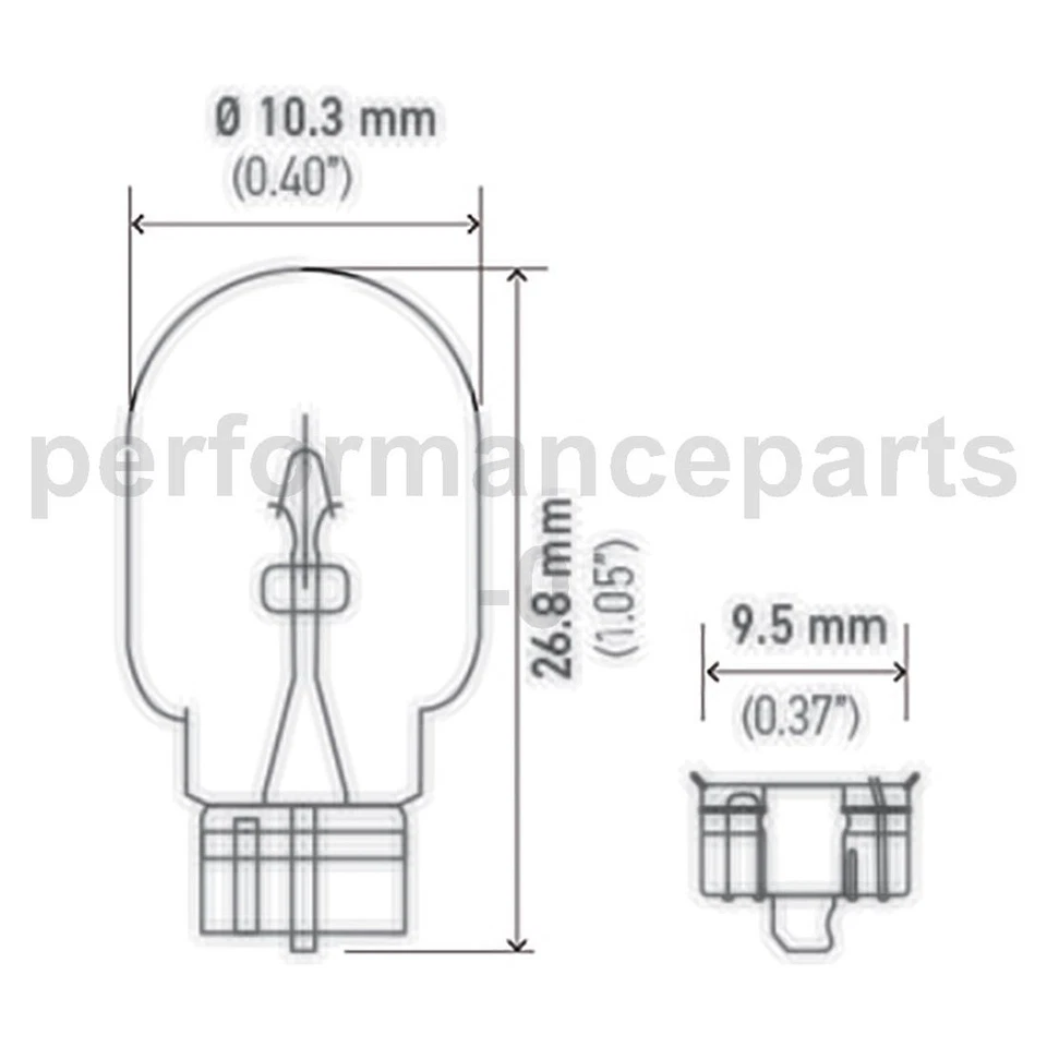 Bombilla trasera Hella para Chevrolet Astro 1985-2005 Foto 3 de 4