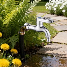 Außenwasserhahn mit 3-stelligem Codeschloss für das Bewässerungssystem zur