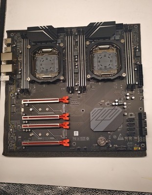 X99 D8 MAX LGA2011-3 Motherboard+2x Intel Xeon E5 2680 v4 28c/56t 2.4GHz