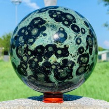 6.05LB Natural Kambaba jasper Tall Polished Crystal Sphere Healing Crystal