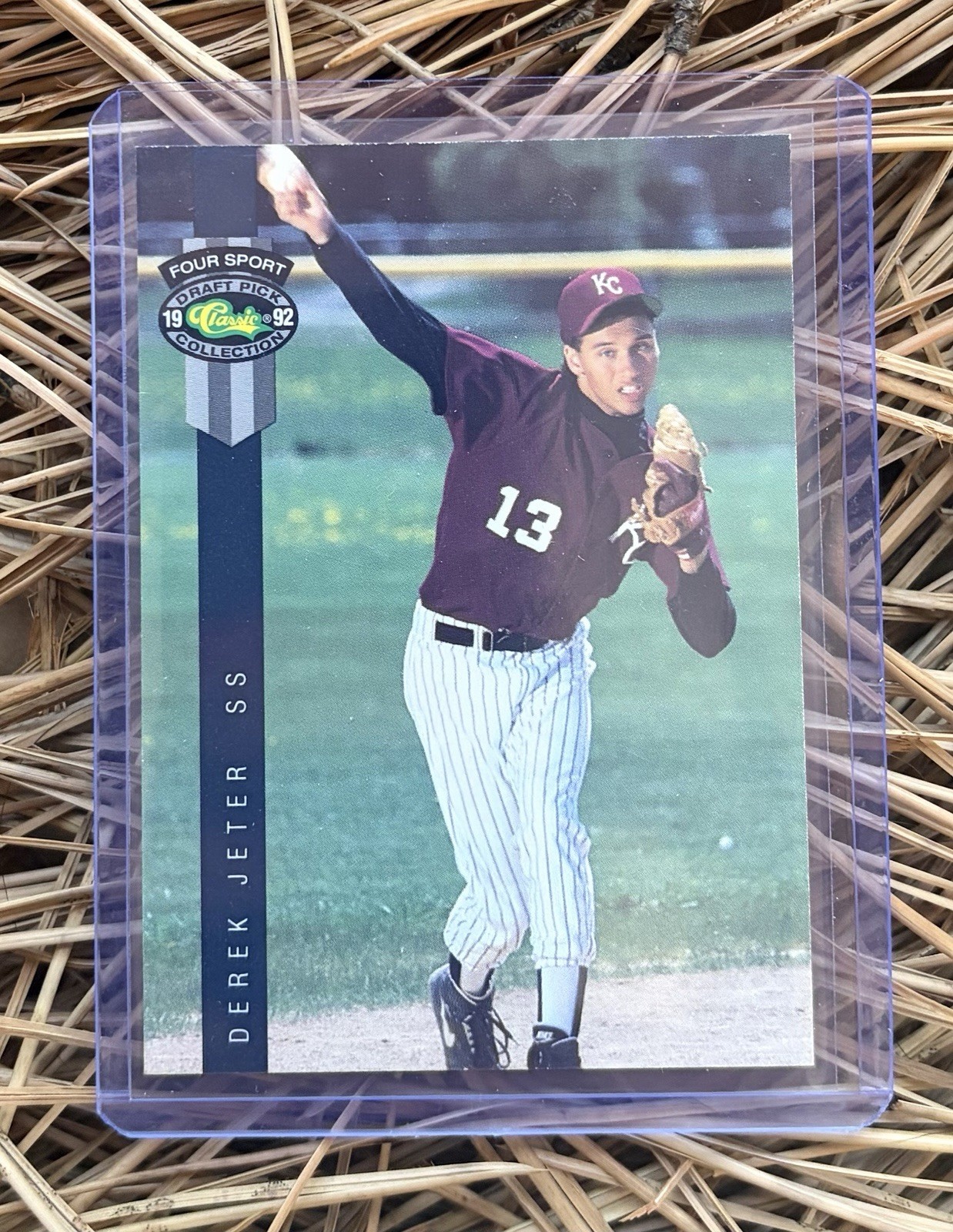 1992 Classic Four Sport #231 Derek Jeter