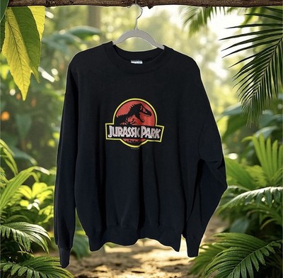 Vintage ©️1992 Jurassic Park Sweater Size XL tag Rare Collectors