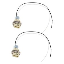 2pcs G9 Light Base Socket Ceramic Lamp Bulb Holder Connector 10 inches Line