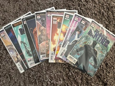 Black Panther #1-12 (lot of 12) (Marvel Comics 2018) Intergalactic Empire Coates