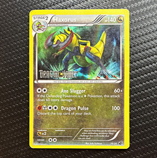 Pokemon TCG Haxorus 16/20 Dragon Vault Holo English 2012 HP 140 Stage 2