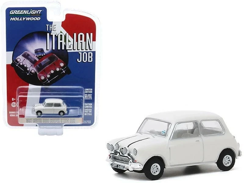 The Italian Job Classic Mini Cooper S Set 1:64 Scale Diecast Metal Greenlight - Image 4 of 4