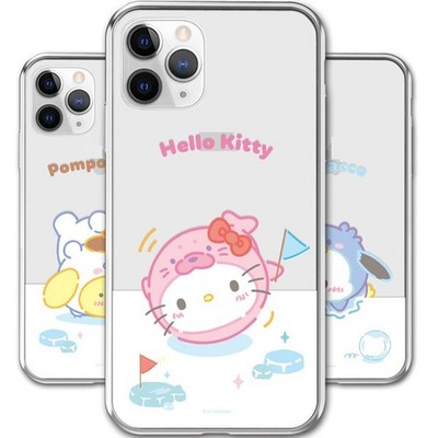 Sanrio Ice friends Clear Jelly Case für iPhone 17 16 15 Pro Max Plus hergeste...