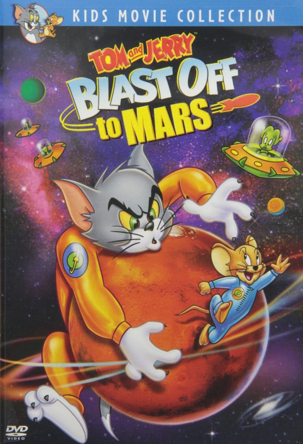 Tom and Jerry Blast Off To Mars Adventure DVD