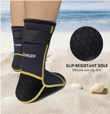 Diving Socks 3mm Neoprene Beach Socks Thermal Wetsuit Boots Slip E4L6