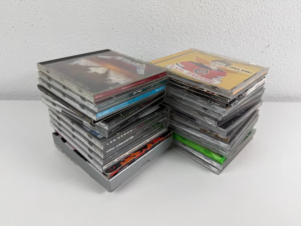 SET KONVOLUT, 26x CD Sammlung, Metal Hard Rock Grunge 80er 90er, u.a. Metallica - Bild 3 von 3