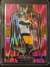 2025 Panini Select Football Chris Boswell 151 Premier Level Pink Shock Prizm
