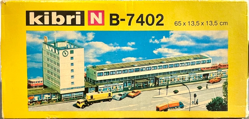 Kibri N Scale Station Kit B-7402 - Image 2 of 4