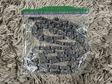 KMC X12 12-Speed Bike Chain Approx 114 Links SILCA Waxed Take-Off w/ Quick Link