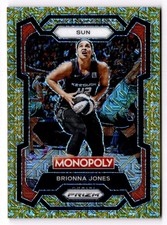 2024 Prizm Monopoly WNBA Brionna Jones Millionaire Shimmer Prizms #/500 Sun