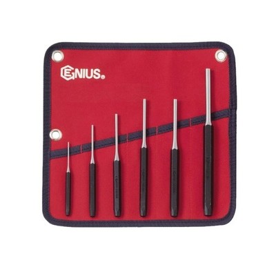 6-piece set of cylindrical equal diameter punch assembly PC-566MP *cc