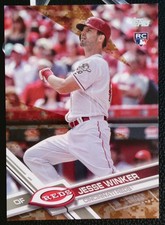 2017 Jesse Winker Topps Update Camo Paper    RC 22/25    #US271 (21C2048)