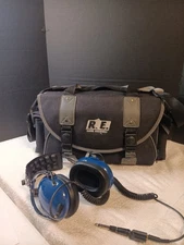 Racing Electronics Headphones, Bag and miscellaneous fan club cards from 20+ yrs