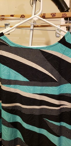Preowned - JM Collection Dressy Top - Multicolor and Patterned - 3X - Picture 5 of 7