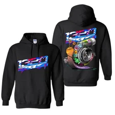1320 Video Turbo Snail Hoodie, Sweatshirt, T-Shirt – Funny Boosted Car Graphic
