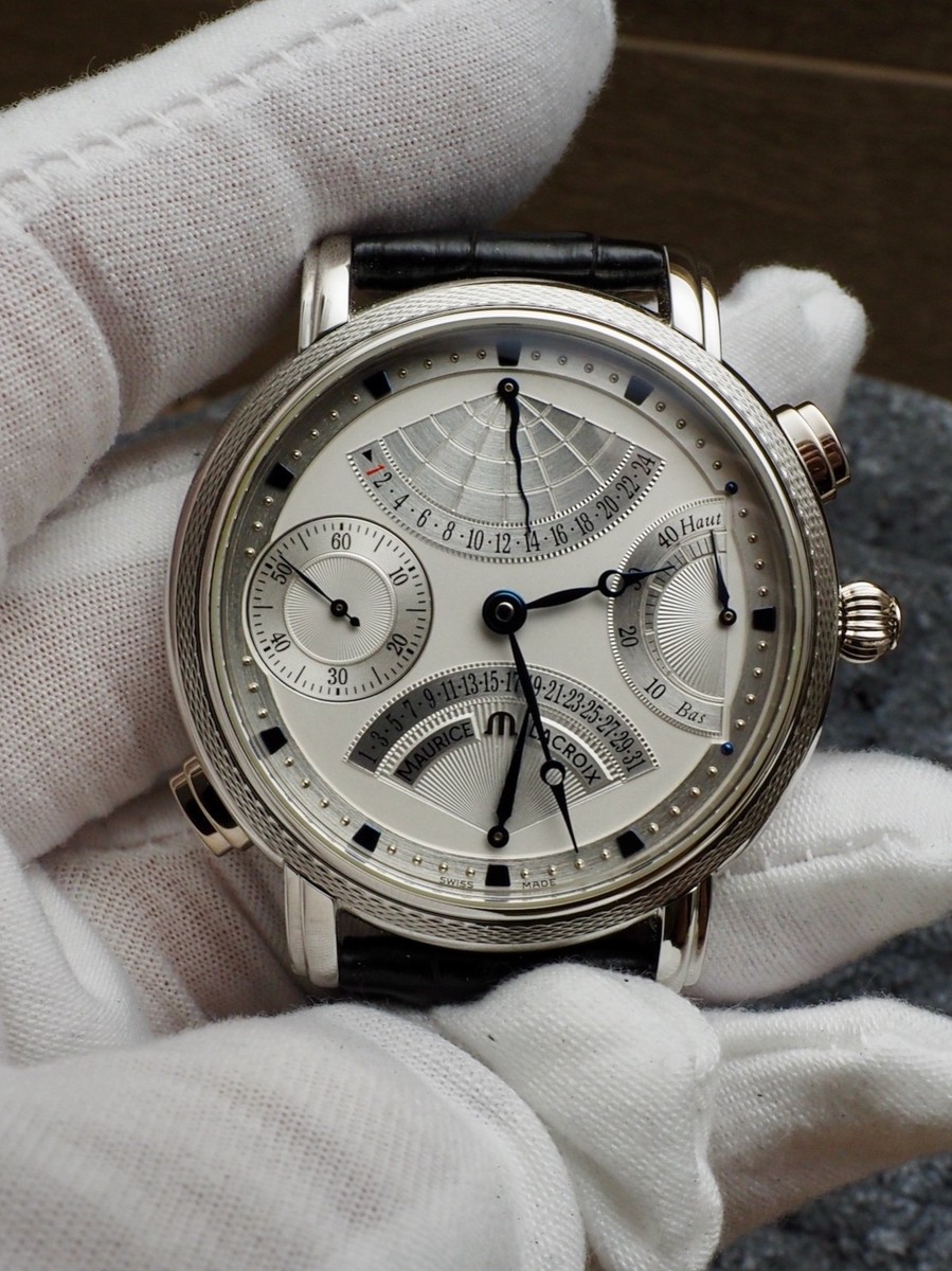 Maurice LaCroix Masterpiece Double Retrograde Platinum Ltd MP7018