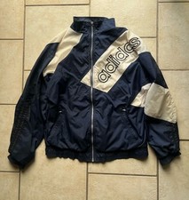 VTG 90s Adidas Full Zip Windbreaker Jacket M ...