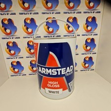 White Gloss Armstead Trade High Paint 5L Interior Exterior Durable M