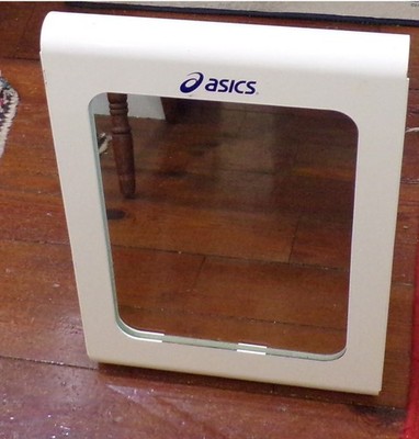 ASCIS Store Display Angled Floor Mirror Shoe Mirror ENAMEL METAL
