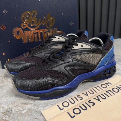 Louis Vuitton LV Trail Line Sneaker Monogram Canvas Schwarz Mesh 7 LV 8 US...