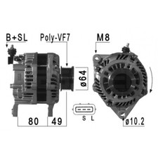 Generator EB1044S 23100-EB31B 23100-EB315 N5111110 A3TJ0781ZE A3TJ0781AE