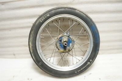 VINTAGE SACHS MOTORBIKE WHEEL ASSEMBLYV115 16'' ALLOY RIM /VBFL/