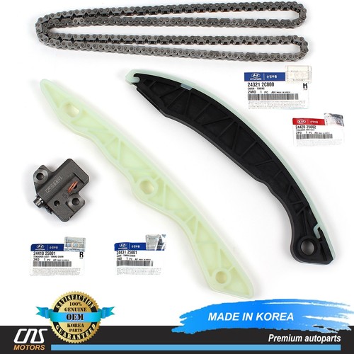 GENUINE Timing Chain Kit for 1214 Hyundai Genesis Coupe 2.0L Turbo