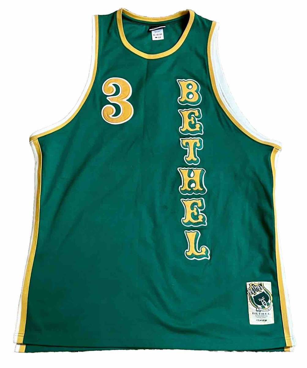 Allen Iverson — Bethel High School Reebok Stitched Jersey — Size