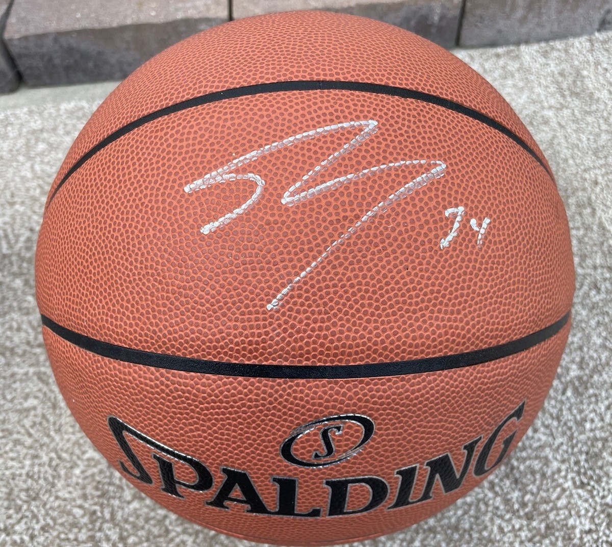 Shaquille O'Neal 直筆サイン入りバスケットボール Shaquille O'Neal Signed Spalding Replica NBA Basketball With Proof