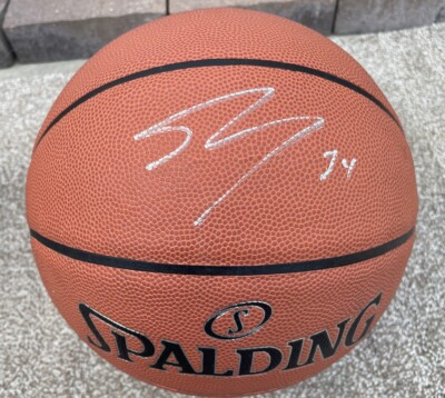 Shaquille O'Neal Signed Spalding Replica NBA Basketball With Proof