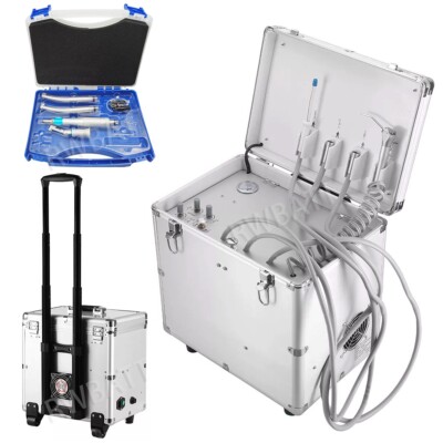 Portable Dental Mobile Delivery Unit Air Compressor Suction System ...