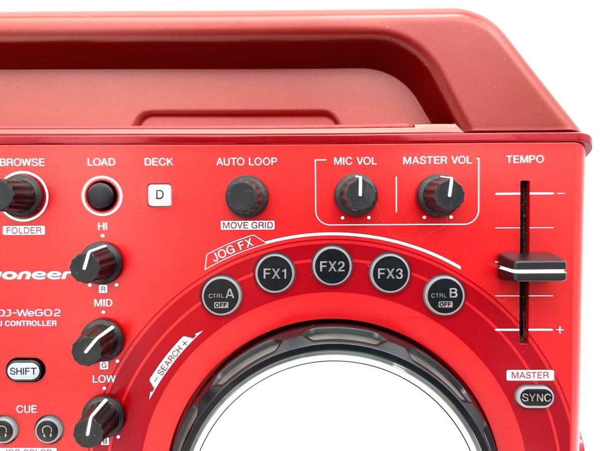Near MINT Pioneer DDJ-WeGo2-R DJ Controller Limited Edition Near MINT Pioneer DDJ-WeGo2-R DJ Controller Limited Edition