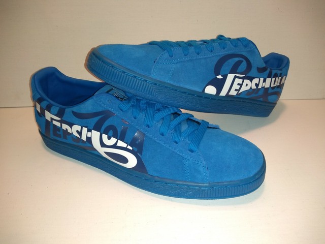 puma suede blue used