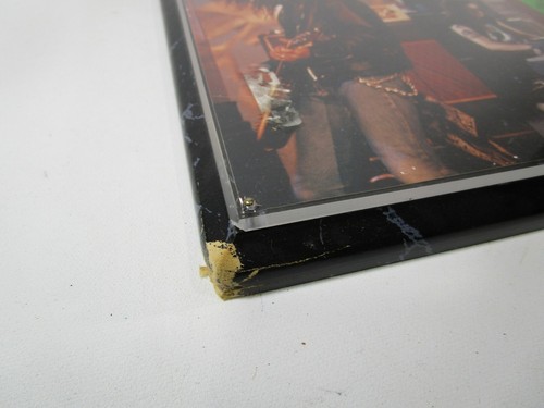 Boleto vintage de Guns N' Roses pase entre bastidores foto enmarcada alemana usa tu ilusión - Imagen 6 de 9