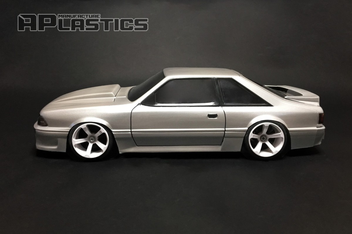ラジコン　ボディ　1/10 マスタング　フォックスボディ RC Body Car Drift 1:10 Ford Mustang Fox GT Fastback Hatch 90 style