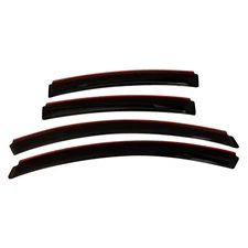 AVS Front/Rear In-Channel Smoke Acrylic Window Ventvisors for 11-17 Buick Regal