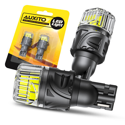 AUXITO 921 T15 912 LED Reverse Backup Brake Light W16W Bulbs 916 920 6500K BRS