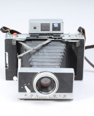 POLAROID 180 Tomioka Tominon ポラロイド カメラ POLAROID LAND CAMERA 180 W 114MM TOMINON LENS FOR PARTS OR REPAIR