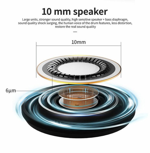 FineBlue F990 Earphone Vibrate Clip Wireless Retractable Headset Bluetooth5.0 - Picture 6 of 11