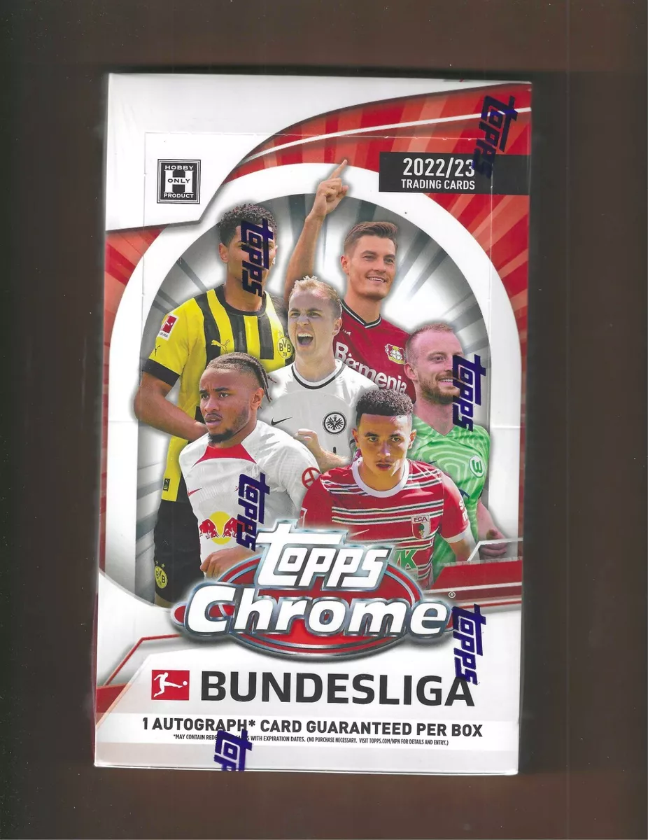 2022-23 Topps Chrome Bundesliga Soccer Hobby Box