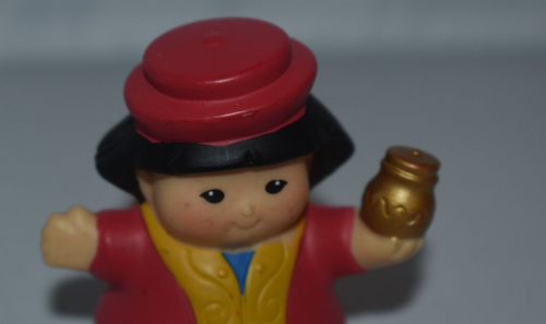 Fisher Price Little People Nativity Red Wiseman Toy Figure - Picture 2 of 10
