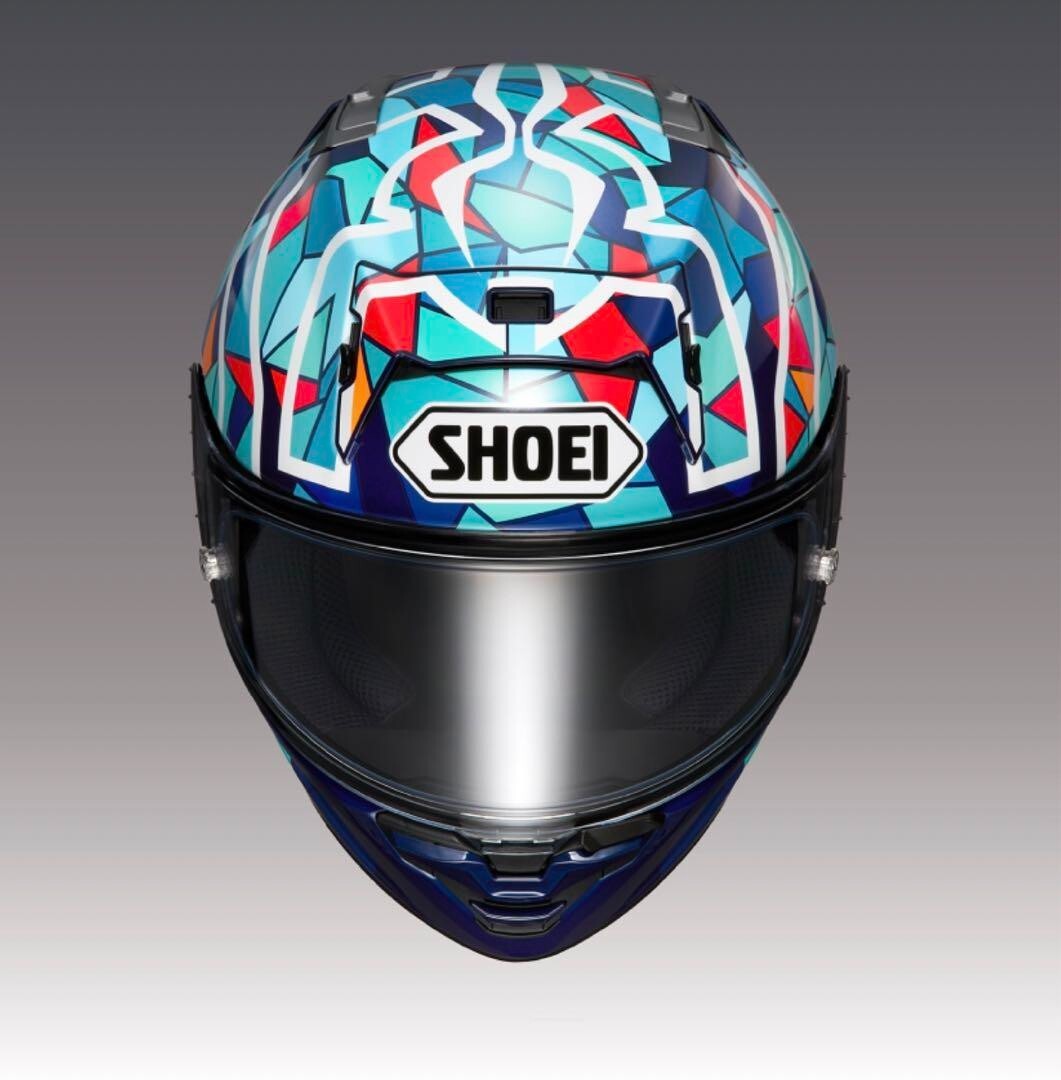 X-Fifteen MARQUEZ BARCELONA Ｌ Shoei X-Fifteen Marquez Barcelona Full Face Street Helmet