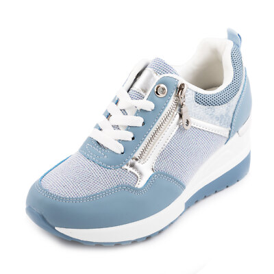 Scarpe da ginnastica donna sneakers plateau zeppa TOOCOOL SU-805