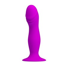 Analplug Prostate Stimulator Silikon Butt Plug mit Saugnapf, Analsexspielzeug