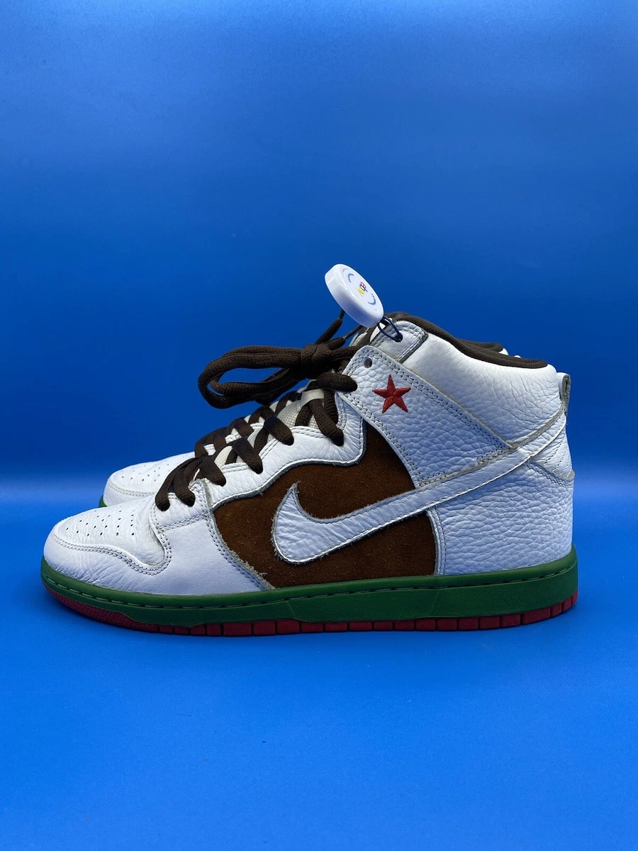 Nike Dunk High Premium California 313171-201 Size 10.5 USED BOX | eBay