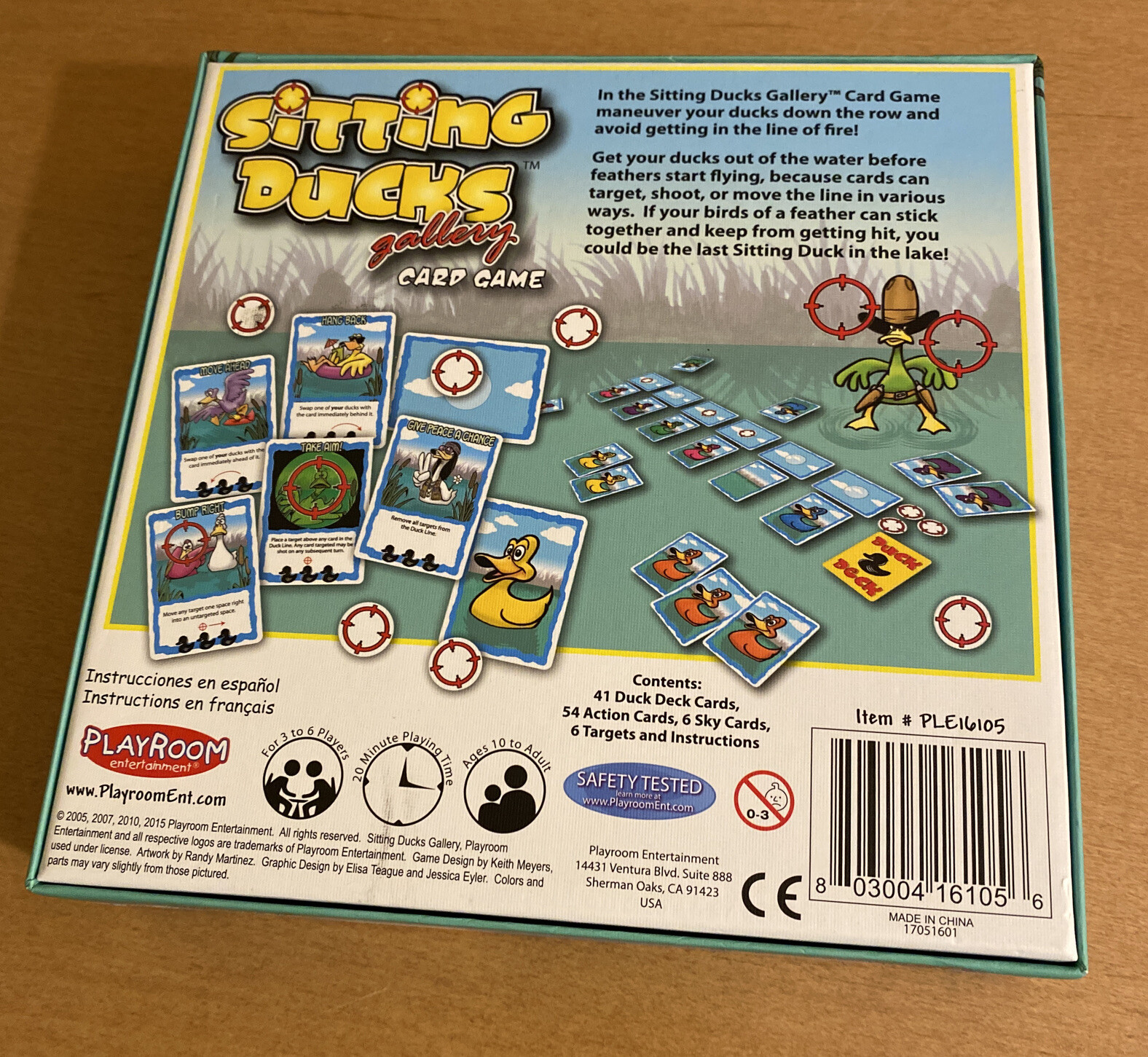 Sitting Ducks Gallery Card Game | eBay